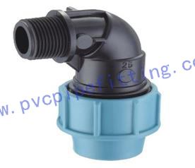 Female eblow  PP compression fittings
